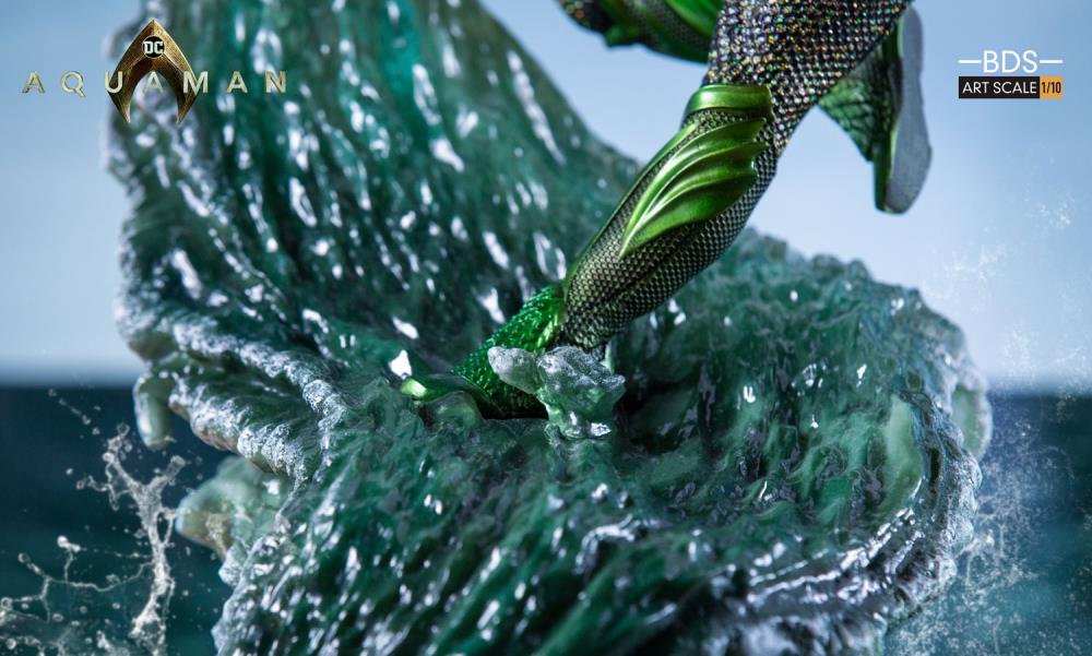 Aquaman Battle Diorama Series Aquaman 1/10 Art Scale Statue Gallery Image 6