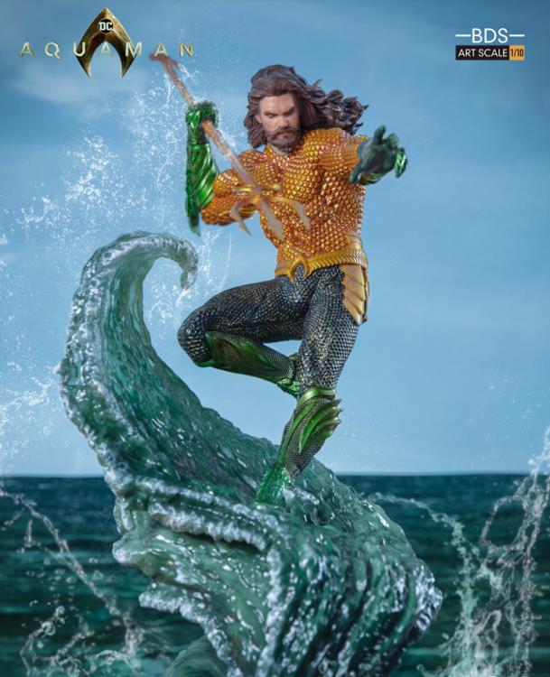Aquaman Battle Diorama Series Aquaman 1/10 Art Scale Statue Gallery Image 3