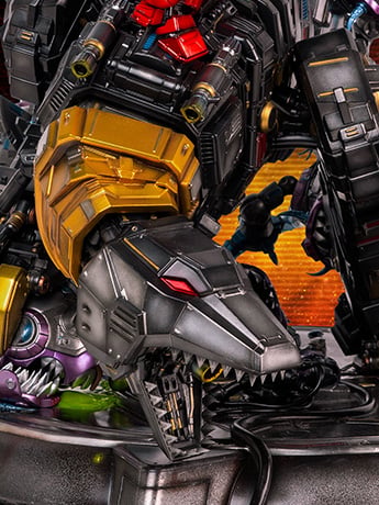 Transformers Generation 1 Grimlock Limited Edition Statue Gallery Image 2