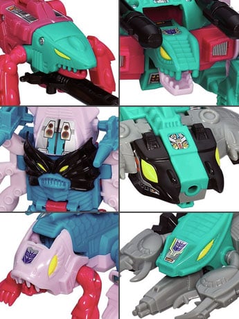 Transformers G1 Commemorative Seacons Decepticon Piranacon Exclusive