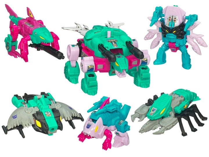 Transformers G1 Commemorative Seacons Decepticon Piranacon Exclusive
