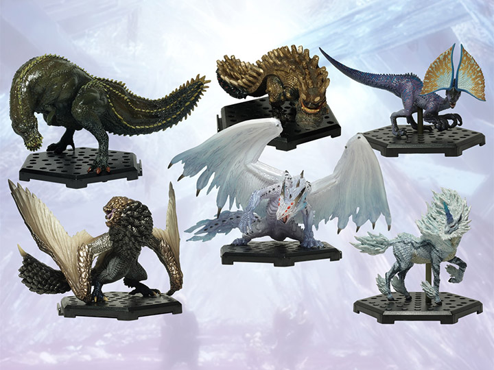 Monster Hunter Capcom Figure Builder Standard Model Plus Vol.12 Box of 6 Figures Gallery Image 1