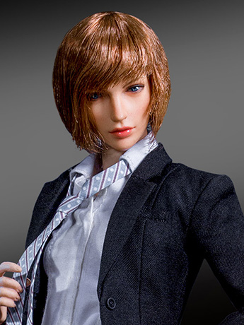 Battle Girl's Uniform (Black) 1/6 Scale Accessory Set Gallery Image 2