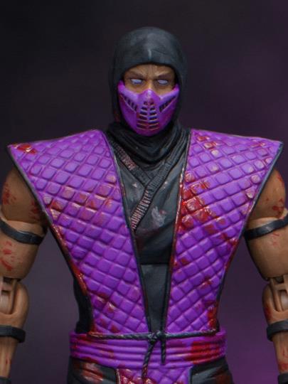 Mortal Kombat VS Series Rain (Bloody Edition) 1/12 Scale BBTS Exclusive Figure Gallery Image 2