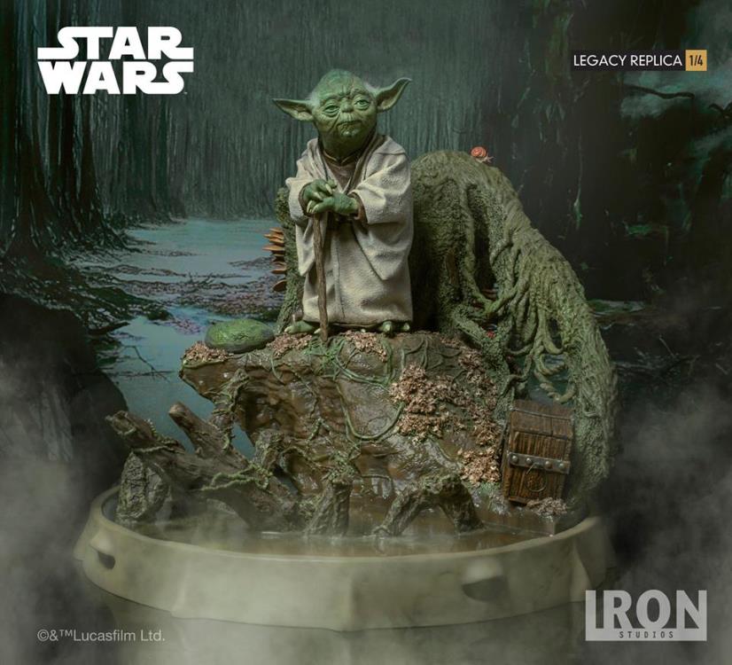 Star Wars Legacy Replica Yoda Statue