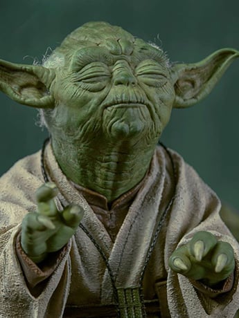 Star Wars Legacy Replica Yoda Statue