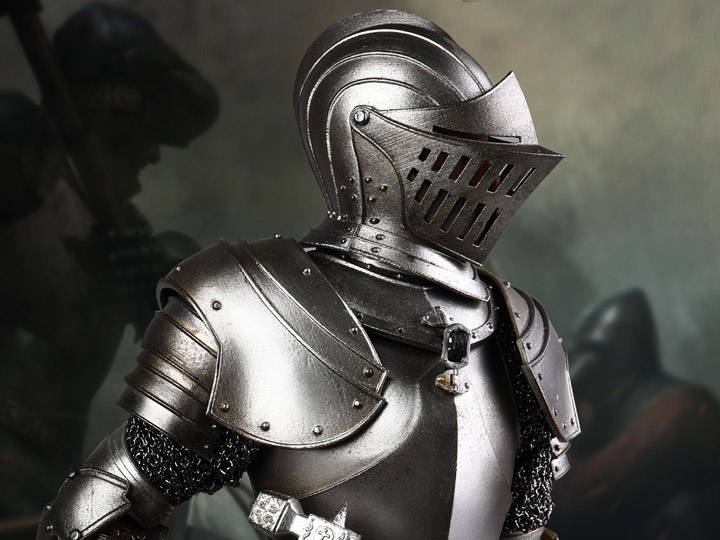 Series of Empires Knights of The Realm Kingsguard Knight Die-Cast Alloy 1/6 Scale Figure Gallery Image 1