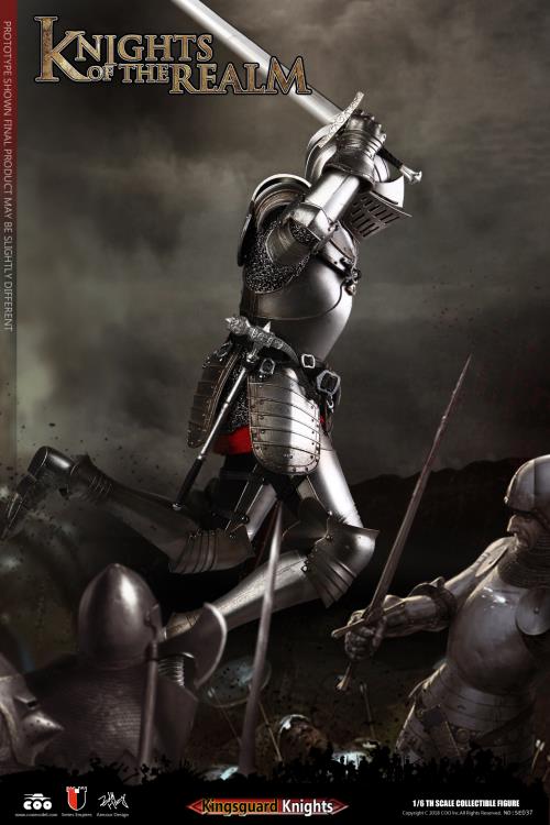 Series of Empires Knights of The Realm Kingsguard Knight Die-Cast Alloy 1/6 Scale Figure Gallery Image 7