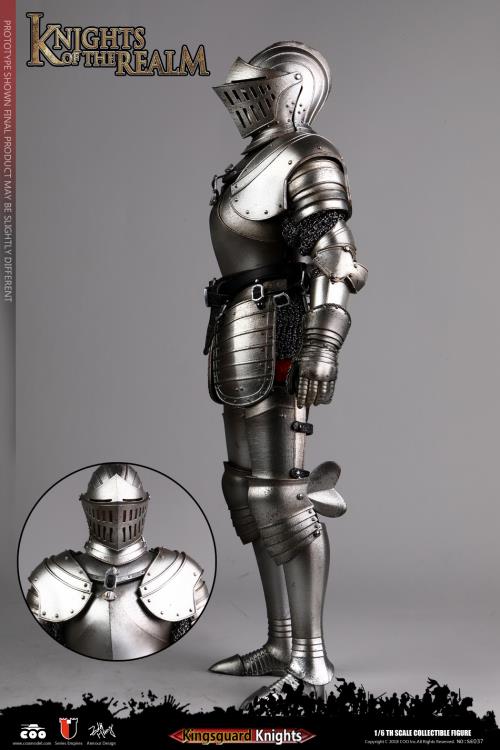 Series of Empires Knights of The Realm Kingsguard Knight Die-Cast Alloy 1/6 Scale Figure Gallery Image 6