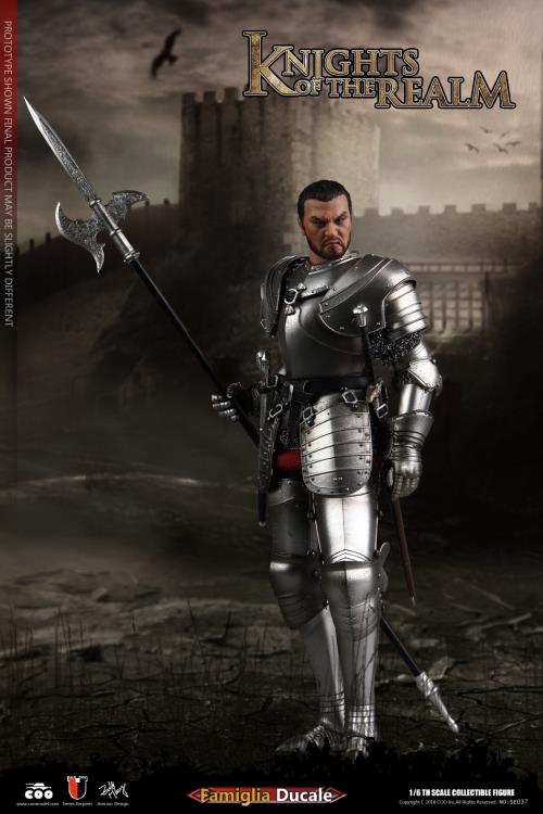 Series of Empires Knights of The Realm Kingsguard Knight Die-Cast Alloy 1/6 Scale Figure Gallery Image 5