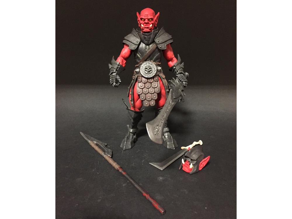 Mythic Legions Soul Spiller Fury Clan Orc  (Legion of Arethyr) Action Figure Gallery Image 10