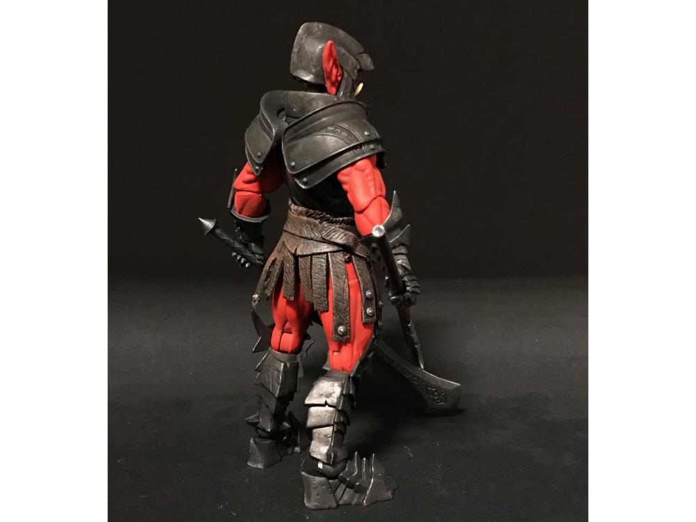 Mythic Legions Soul Spiller Fury Clan Orc  (Legion of Arethyr) Action Figure Gallery Image 9
