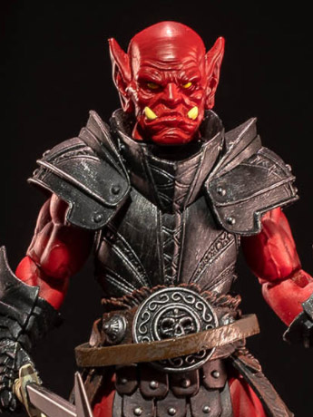 Mythic Legions Soul Spiller Fury Clan Orc  (Legion of Arethyr) Action Figure Gallery Image 2