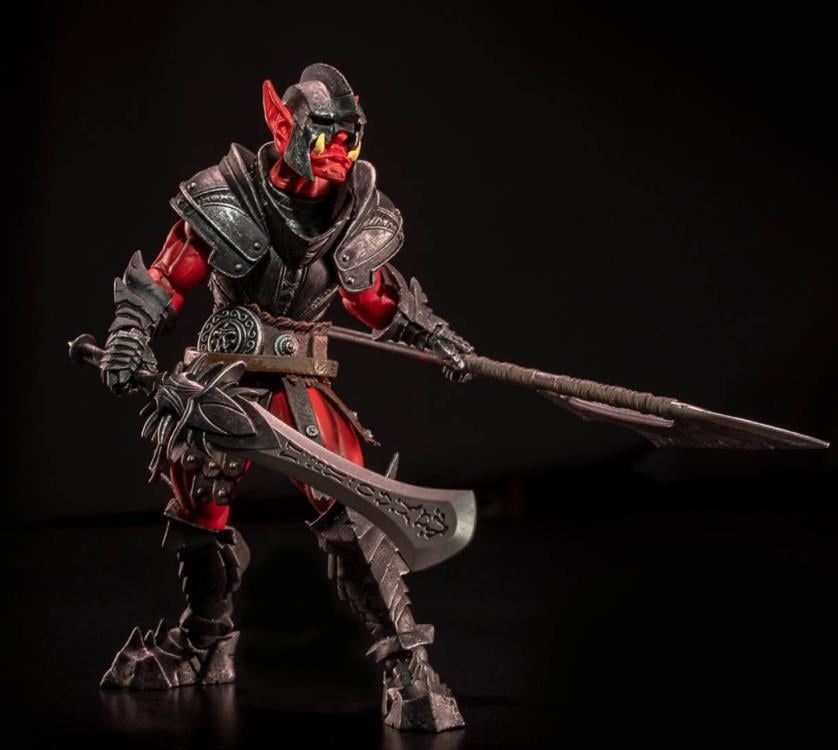 Mythic Legions Soul Spiller Fury Clan Orc  (Legion of Arethyr) Action Figure Gallery Image 6