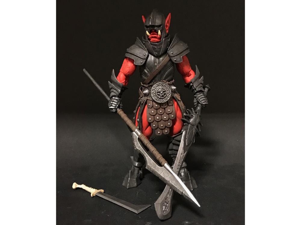 Mythic Legions Soul Spiller Fury Clan Orc  (Legion of Arethyr) Action Figure Gallery Image 7