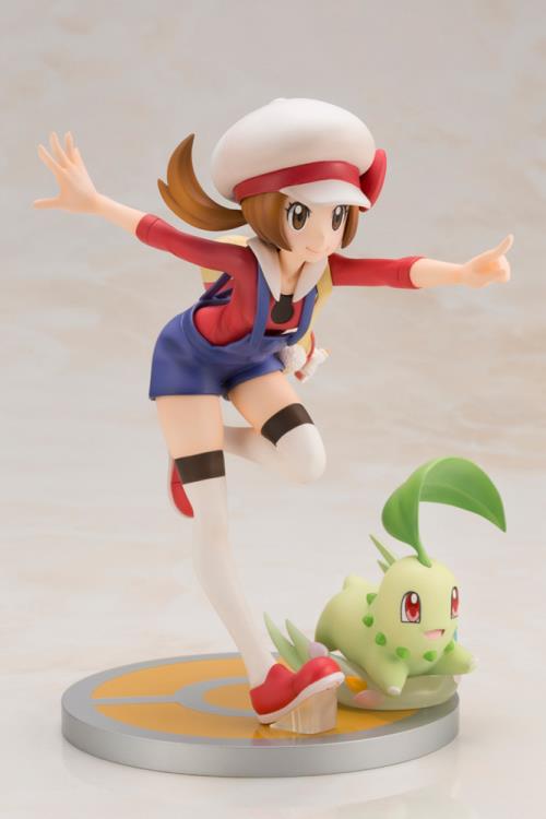 Pokemon ArtFX J Lyra With Chikorita Figure Gallery Image 3
