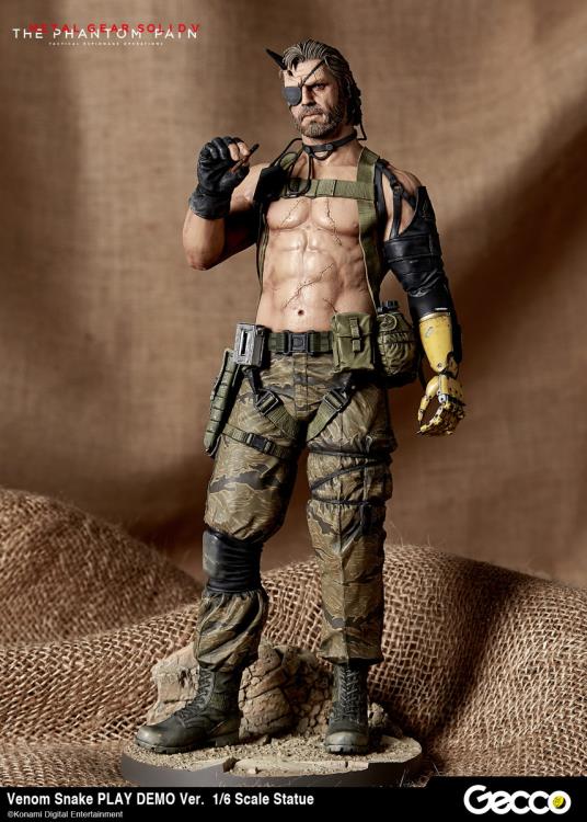 Metal Gear Solid Venom Snake (Play Demo Ver.) 1/6 Scale Limited Edition Statue Gallery Image 3