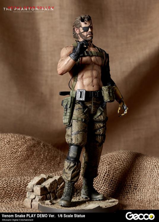 Metal Gear Solid Venom Snake (Play Demo Ver.) 1/6 Scale Limited Edition Statue Gallery Image 6
