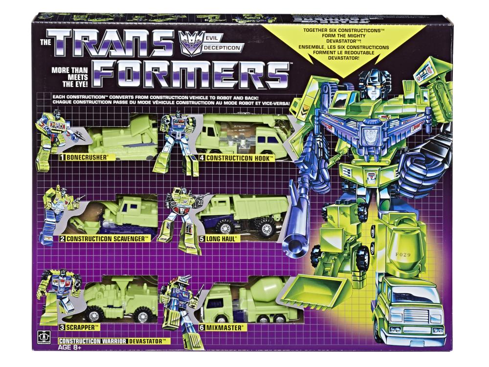Transformers: Vintage G1 Constructicon Devastator Six Figure