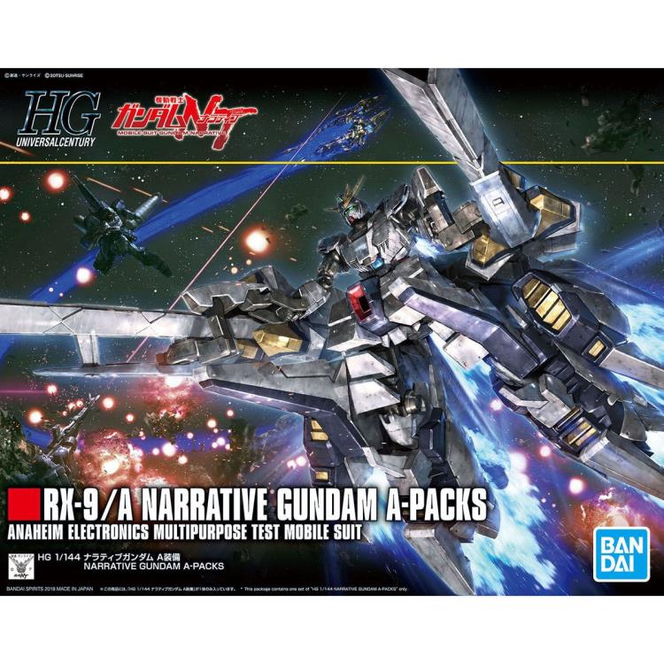 Mobile Suit Gundam Narrative HGUC Narrative Gundam (A-Packs) 1/144 Scale Model Kit Gallery Image 14