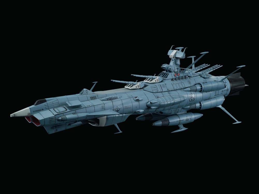 Space Battleship Yamato U.N.F.C. Andromeda Class DX 1/1000 Scale Model Kit Gallery Image 3