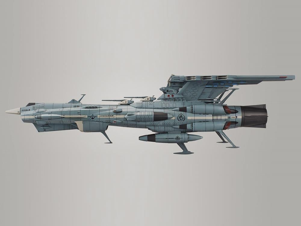 Space Battleship Yamato U.N.F.C. Andromeda Class DX 1/1000 Scale Model Kit Gallery Image 9