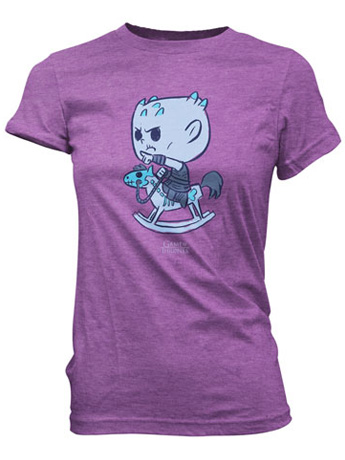 SuperCute Tees: Game of Thrones - Night King Horsey (Juniors) Gallery Image 2