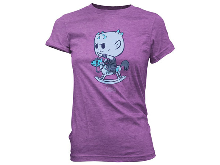 SuperCute Tees: Game of Thrones - Night King Horsey (Juniors) Gallery Image 1