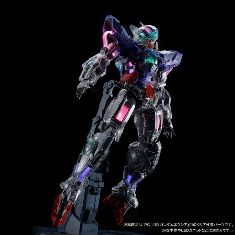 Mobile Suit Gundam 00 PG GN-001 Gundam Exia (Clear Ver.) 1/60 Scale Exclusive Armor Set Gallery Image 5