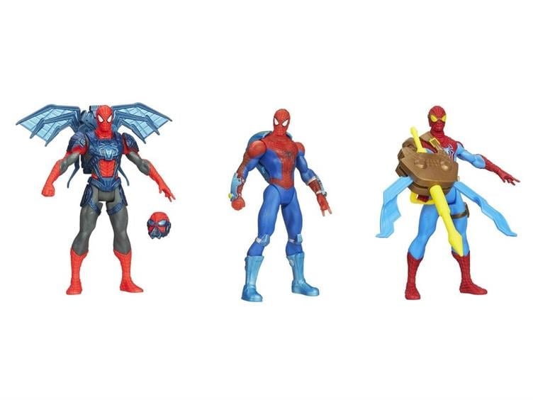 Spider-Man Spider Strike 3.75" Figure Series 02 - Set of 3 Gallery Image 1