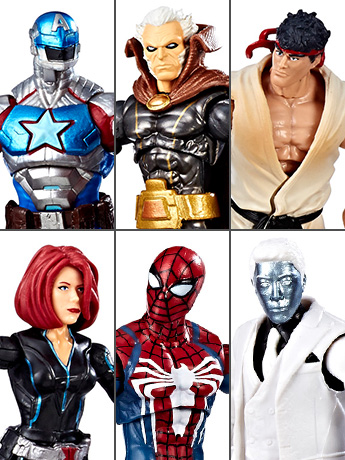 Marvel Gamerverse Wave 1 Set of 3 Two-Packs Gallery Image 2