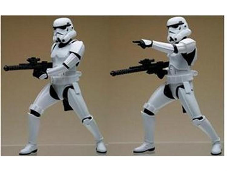 Star Wars ArtFX+ Stormtrooper Statue Two Pack Gallery Image 1