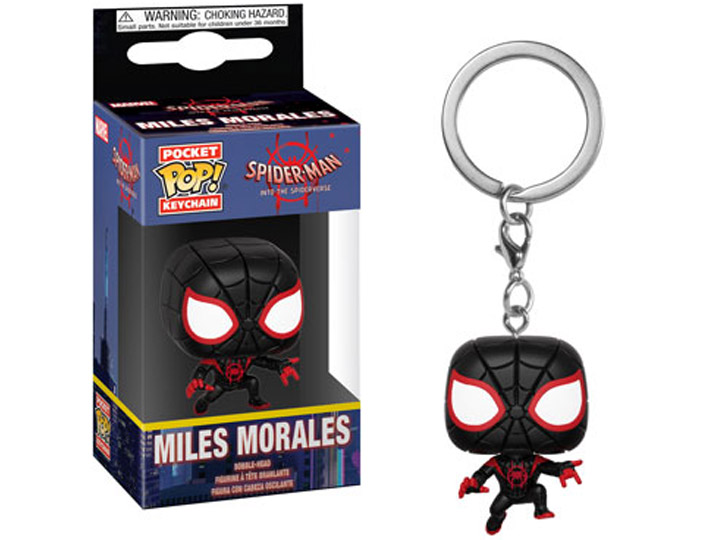 Pocket Pop! Keychain: Spider-Man: Into the Spider-Verse - Miles Morales Gallery Image 1