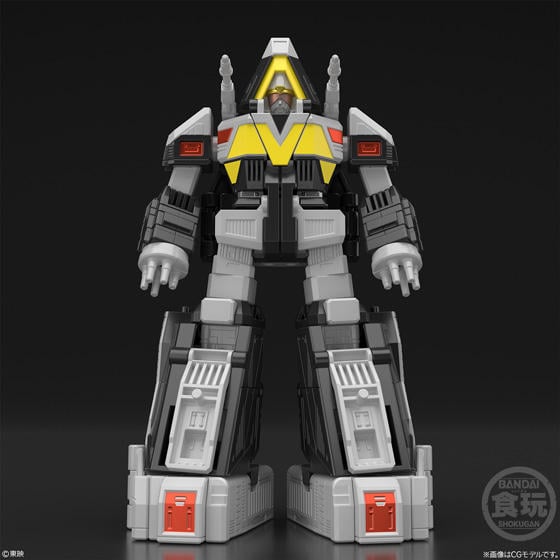 Power Rangers in Space Super Mini-Pla Astro Megazord & Delta Megazord Model Kit Gallery Image 5