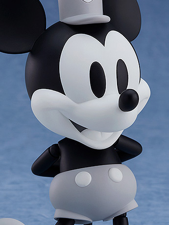 Steamboat Willie Nendoroid No.1010a 1928 Mickey Mouse (Black & White) Gallery Image 2