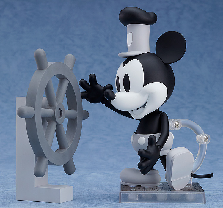 Steamboat Willie Nendoroid No.1010a 1928 Mickey Mouse (Black & White) Gallery Image 5