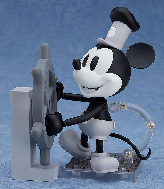 Steamboat Willie Nendoroid No.1010a 1928 Mickey Mouse (Black & White) Gallery Image 3