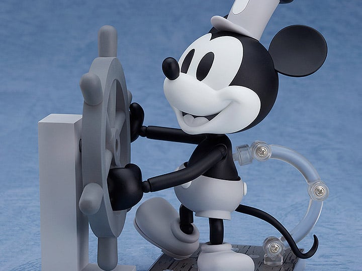 Steamboat Willie Nendoroid No.1010a 1928 Mickey Mouse (Black & White) Gallery Image 1