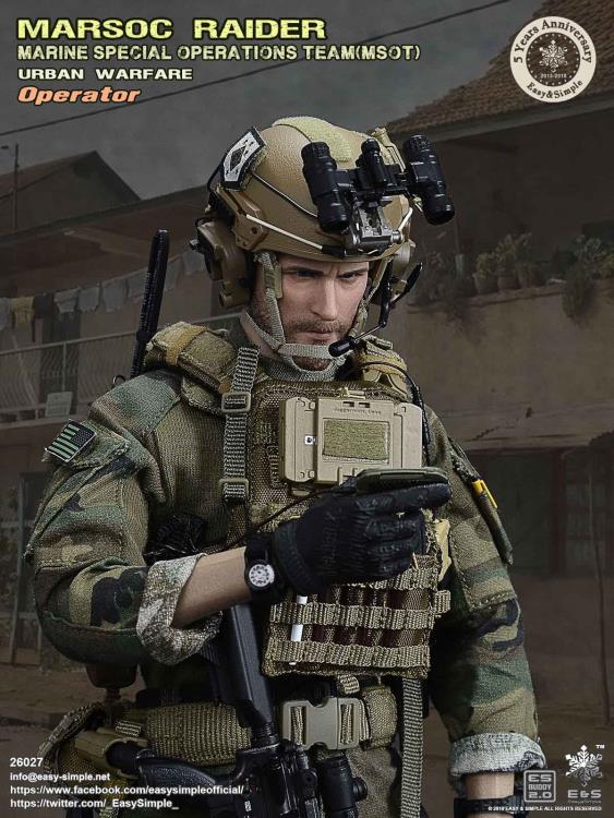 MARSOC Raider Urban Warfare Operator 1/6 Scale Figure