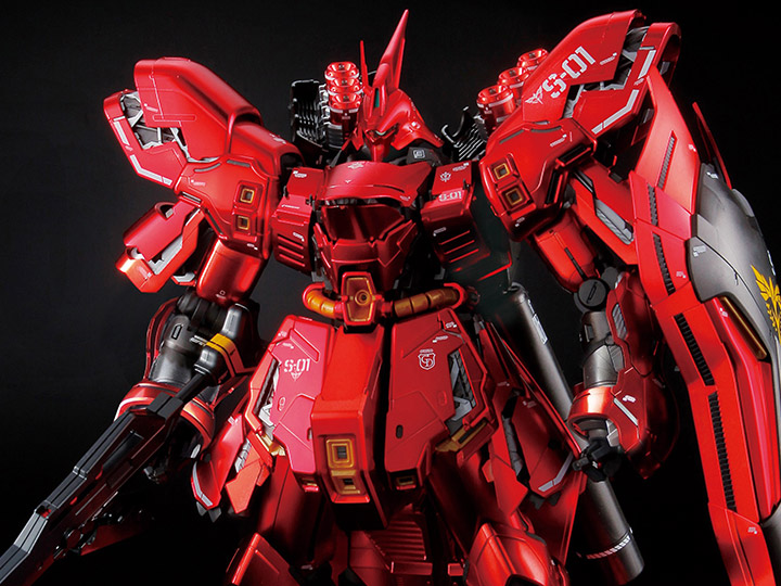 Mobile Suit Gundam: Char's Counterattack MG Sazabi Ver.Ka (Special Coating) The Gundam Base Limited Exclusive 1/100 Scale Model Kit Gallery Image 1