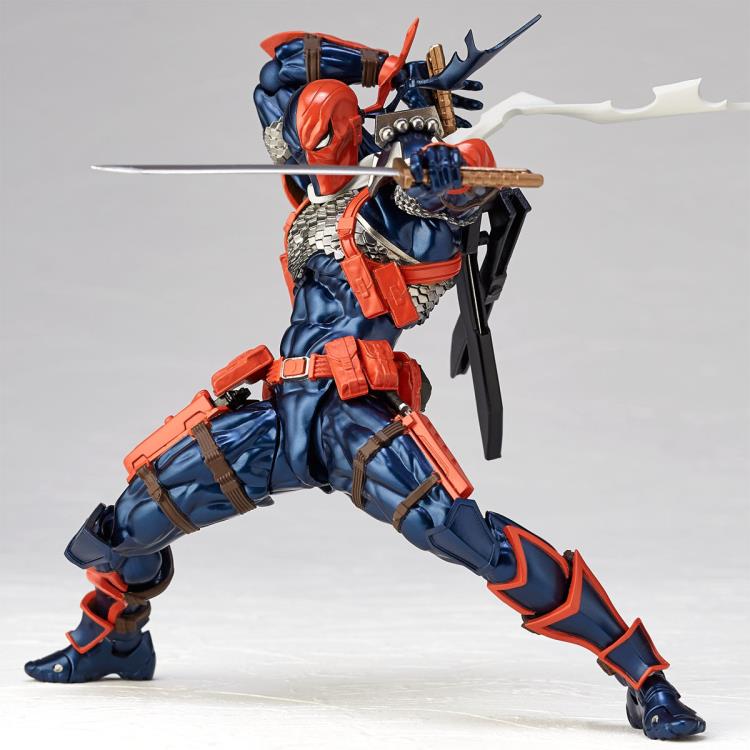 DC Comics Amazing Yamaguchi Revoltech No.011 Deathstroke Action Figure Gallery Image 5
