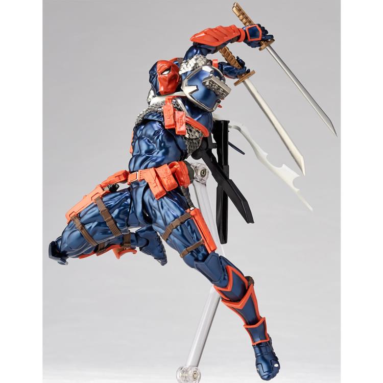 DC Comics Amazing Yamaguchi Revoltech No.011 Deathstroke Action Figure Gallery Image 4