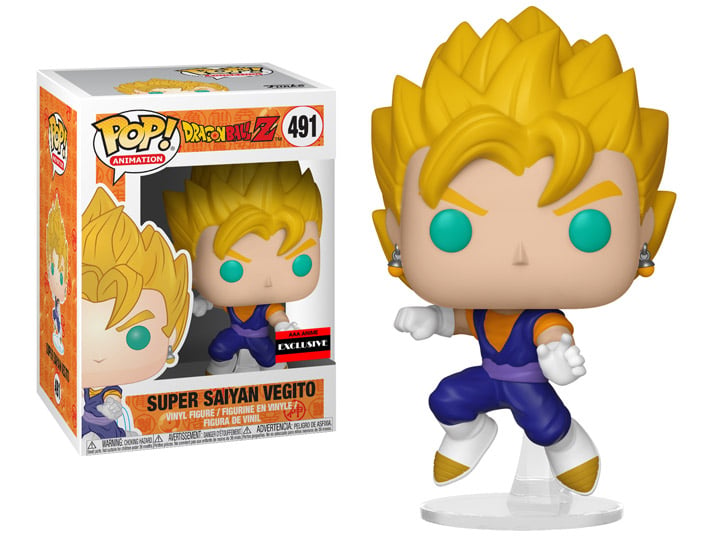 Pop! Animation: Dragon Ball Z - Super Saiyan Vegito Exclusive Gallery Image 1