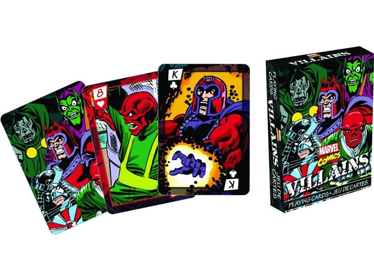 Marvel Comics Playing Cards - Villains Comics Gallery Image 1