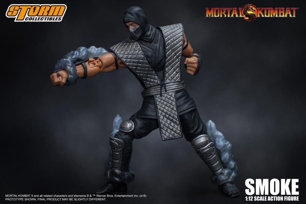 Mortal Kombat VS Series Smoke 1/12 Scale NYCC 2018 Exclusive Figure Gallery Image 10