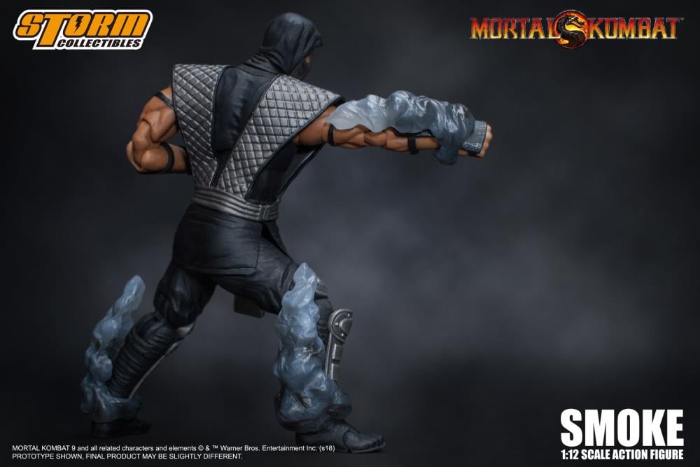 Mortal Kombat VS Series Smoke 1/12 Scale NYCC 2018 Exclusive Figure Gallery Image 7