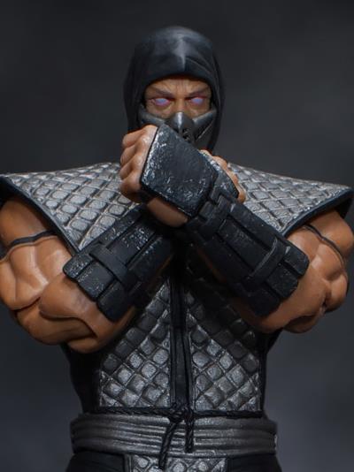 Mortal Kombat VS Series Smoke 1/12 Scale NYCC 2018 Exclusive Figure Gallery Image 2