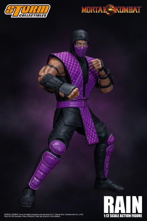 Mortal Kombat VS Series Rain 1/12 Scale NYCC 2018 Exclusive Figure Gallery Image 5