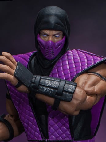 Mortal Kombat VS Series Rain 1/12 Scale NYCC 2018 Exclusive Figure Gallery Image 2