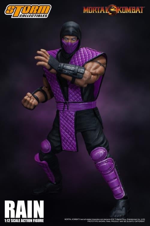 Mortal Kombat VS Series Rain 1/12 Scale NYCC 2018 Exclusive Figure Gallery Image 7